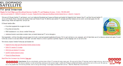 Desktop Screenshot of eldoradosatellite.com