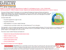 Tablet Screenshot of eldoradosatellite.com
